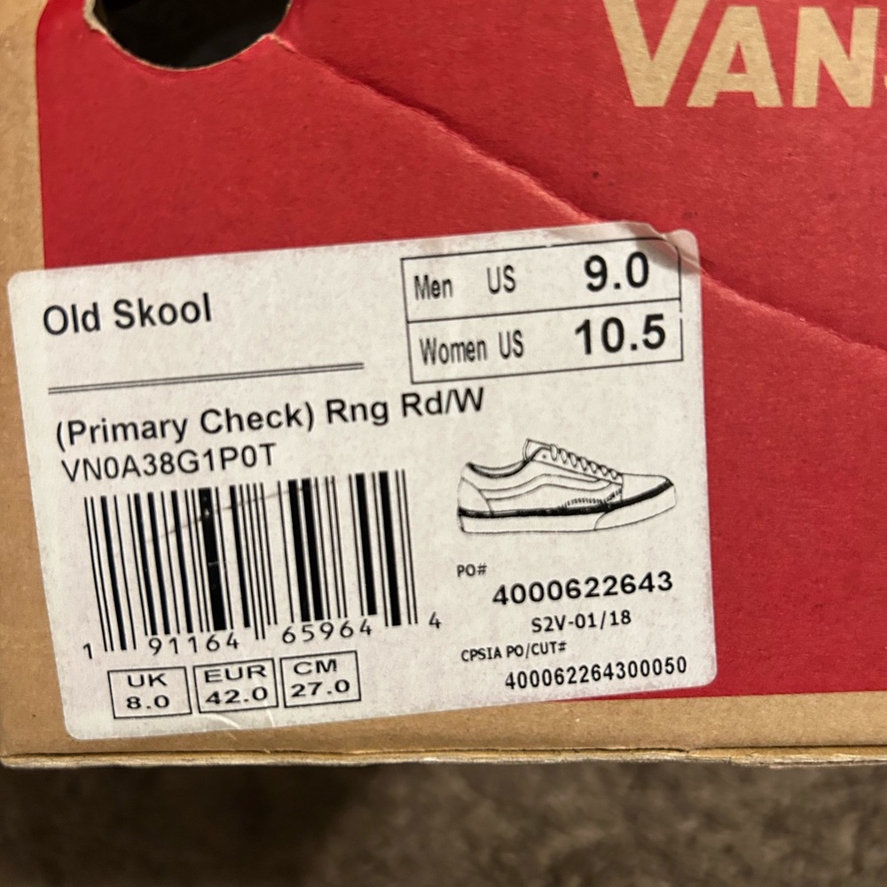 Vans Olive Green Low-Top Sneakers with Leopard Stripe Accent - Picture 7 of 7